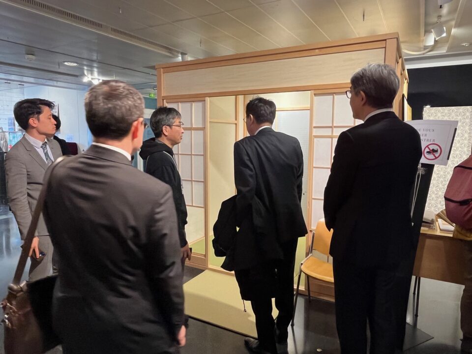 外務省 大臣政務官 松本尚氏の訪問